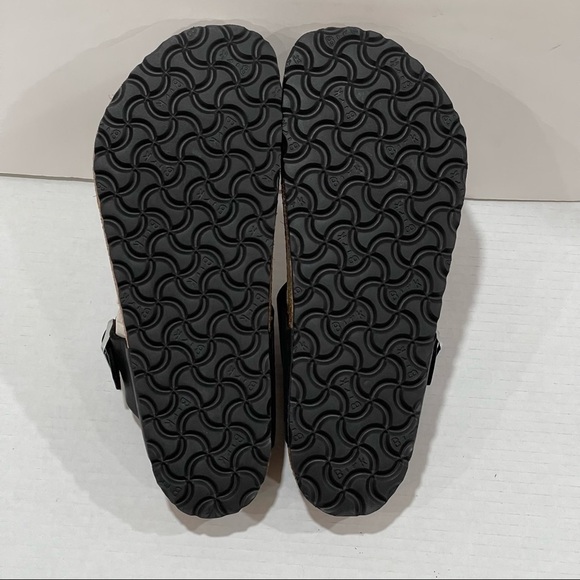 BIRKENSTOCK Women’s Gizeh Oiled Leather - Black - Sz- 9-9.5 US / 40 EU - Picture 7 of 7